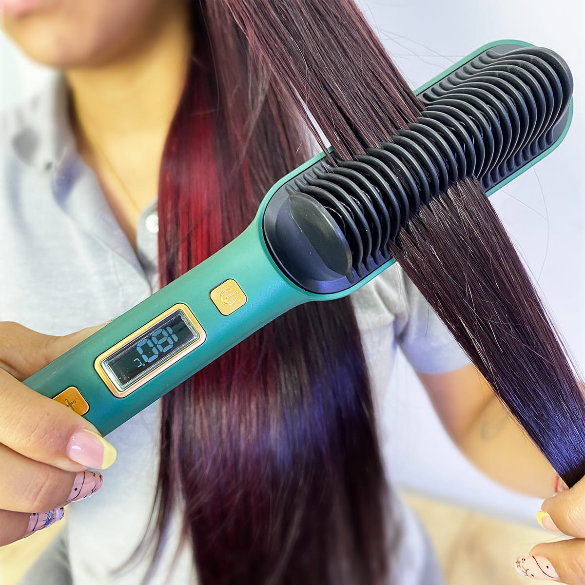 Cepillo Alisador Plancha